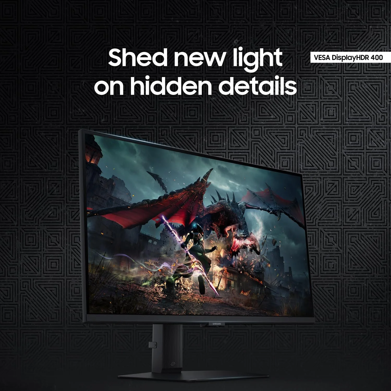 Samsung 27" Odyssey G50D QHD 180Hz 1ms G-Sync Compatible Gaming Monitor Bundle - Image 3