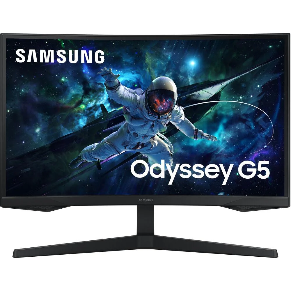 Samsung 27" Odyssey G55C QHD 1000R Curved Gaming Monitor + 26 Months Protection Bundle - Image 3