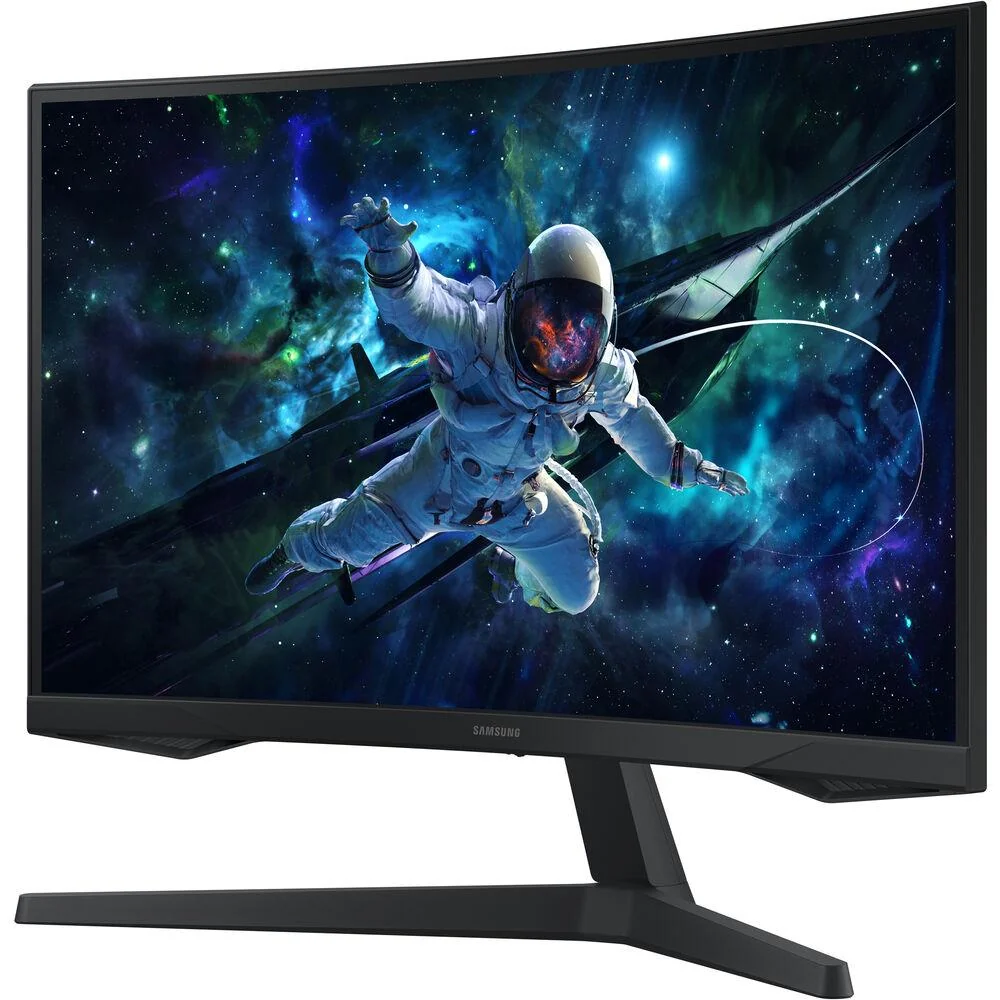 Samsung 27" Odyssey G55C QHD 1000R Curved Gaming Monitor + 26 Months Protection Bundle - Image 5