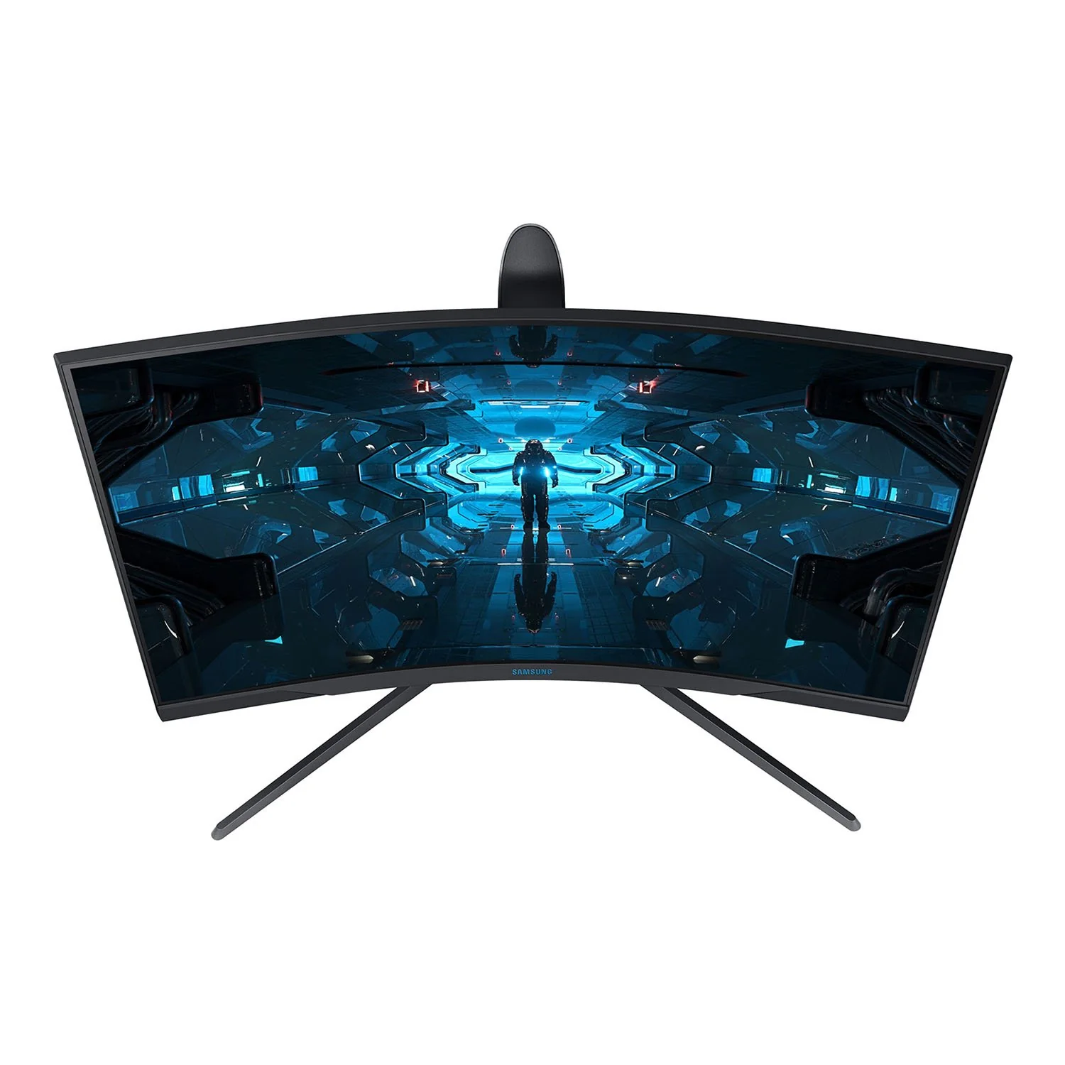 Samsung 27" Odyssey G7 WQHD 240Hz 1ms G-Sync HDR600 QLED Curved Gaming Monitor - Image 7