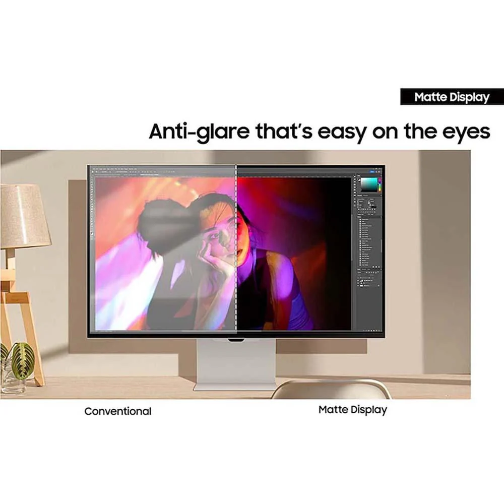 Samsung 27" ViewFinity S9 5K IPS HDR Smart Monitor w/ Webcam - LS27C900PANXZA - OPEN BOX - Image 12