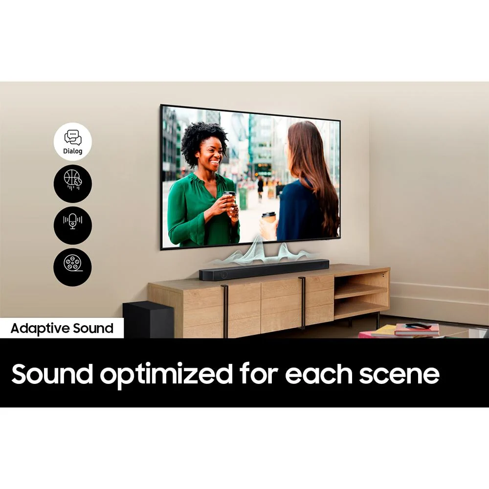 Samsung 3.1.2 ch Soundbar with Dolby Audio DTS:X 2022 with HDMI Bundle - Image 8