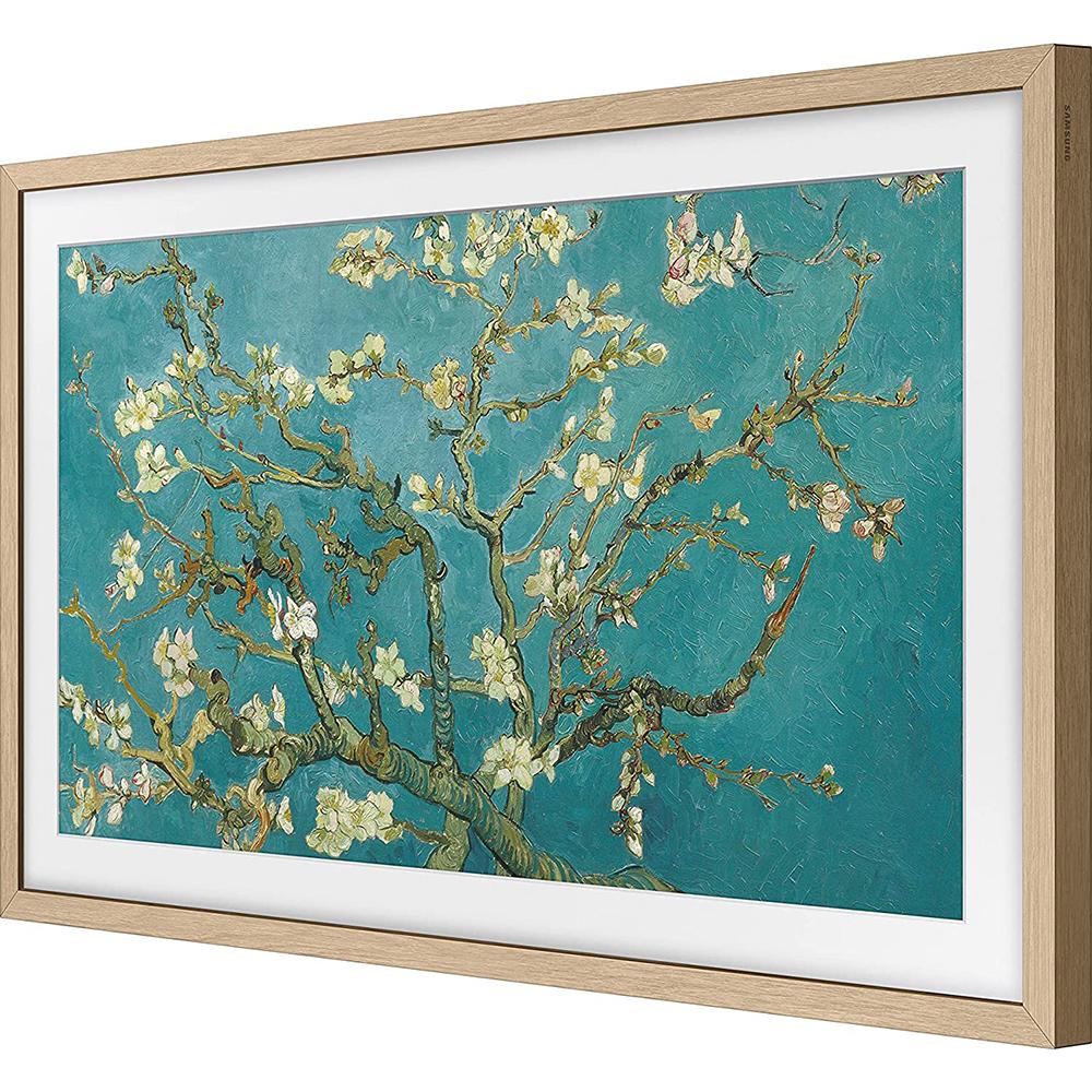 Samsung 32-inch The Frame Customizable Bezel (Modern Teak) VG-SCFC32TKBZA - Open Box - Image 3