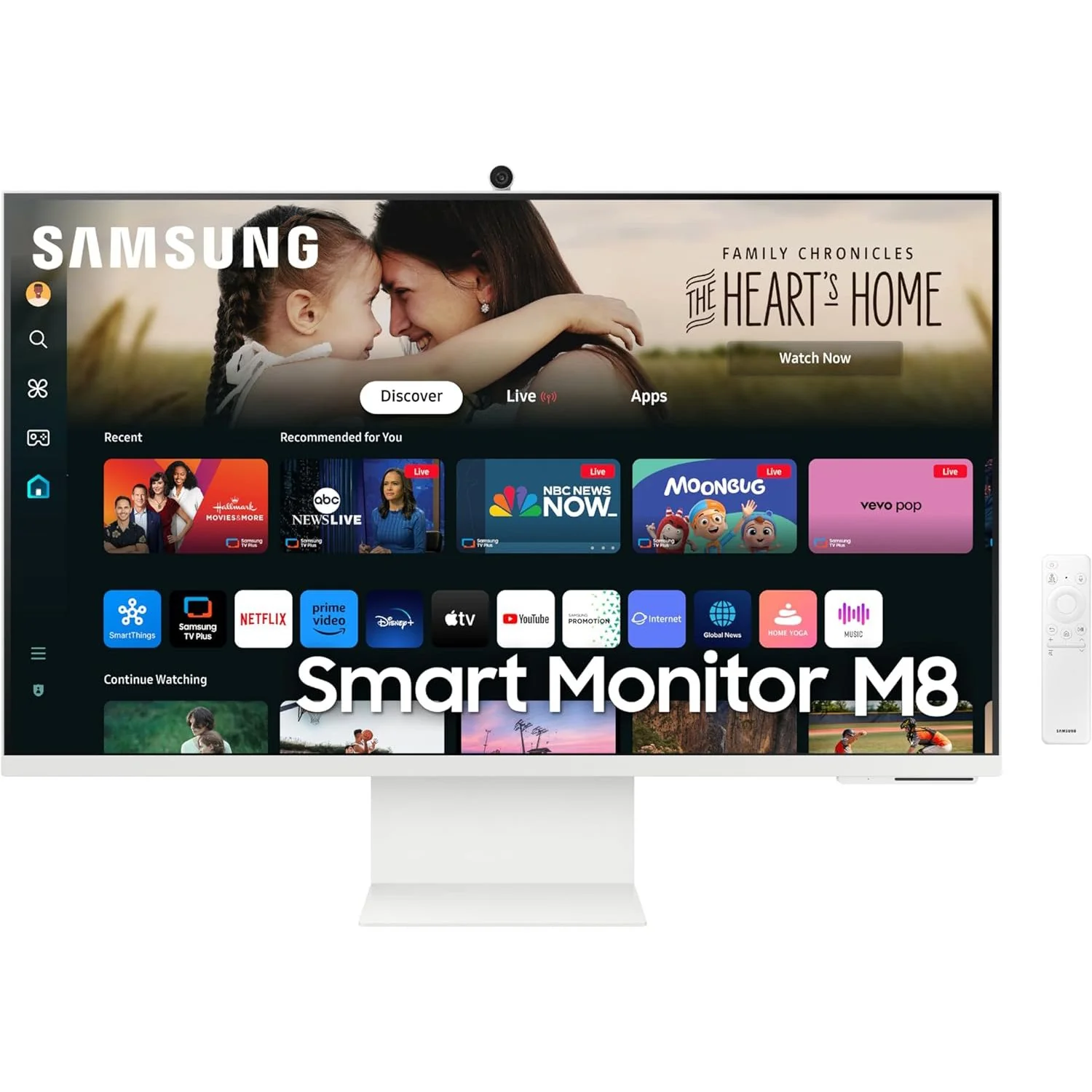 Samsung 32" M8 (M80D) Series 4K UHD Smart Monitor LS32DM801UNXZA