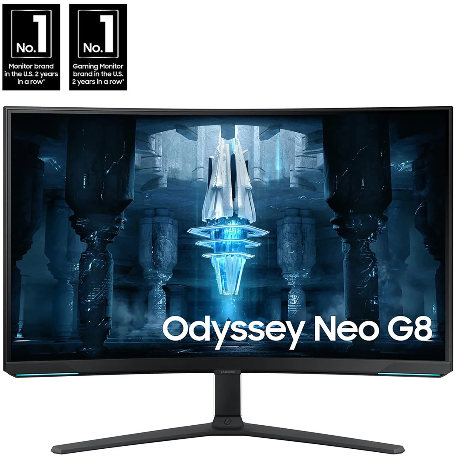 Samsung 32" Odyssey Neo G8 4K 240Hz, Curved Gaming Monitor + 26 Months Protection Bundle - Image 4