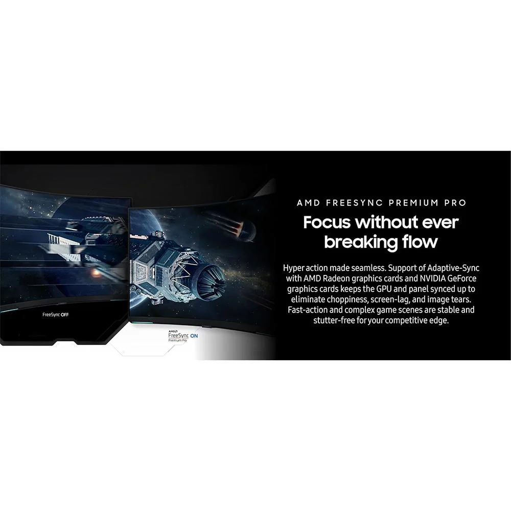 Samsung 32" Odyssey Neo G8 4K UHD 240Hz, Curved Gaming Monitor,  - Open Box - Image 11