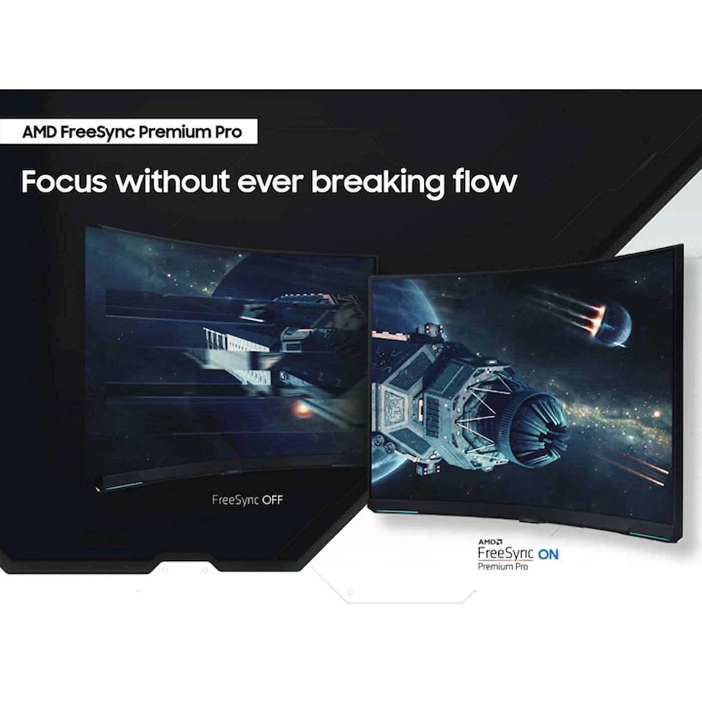 Samsung 32" Odyssey Neo G8 4K UHD 240Hz, Curved Gaming Monitor, Refurbished - Image 3