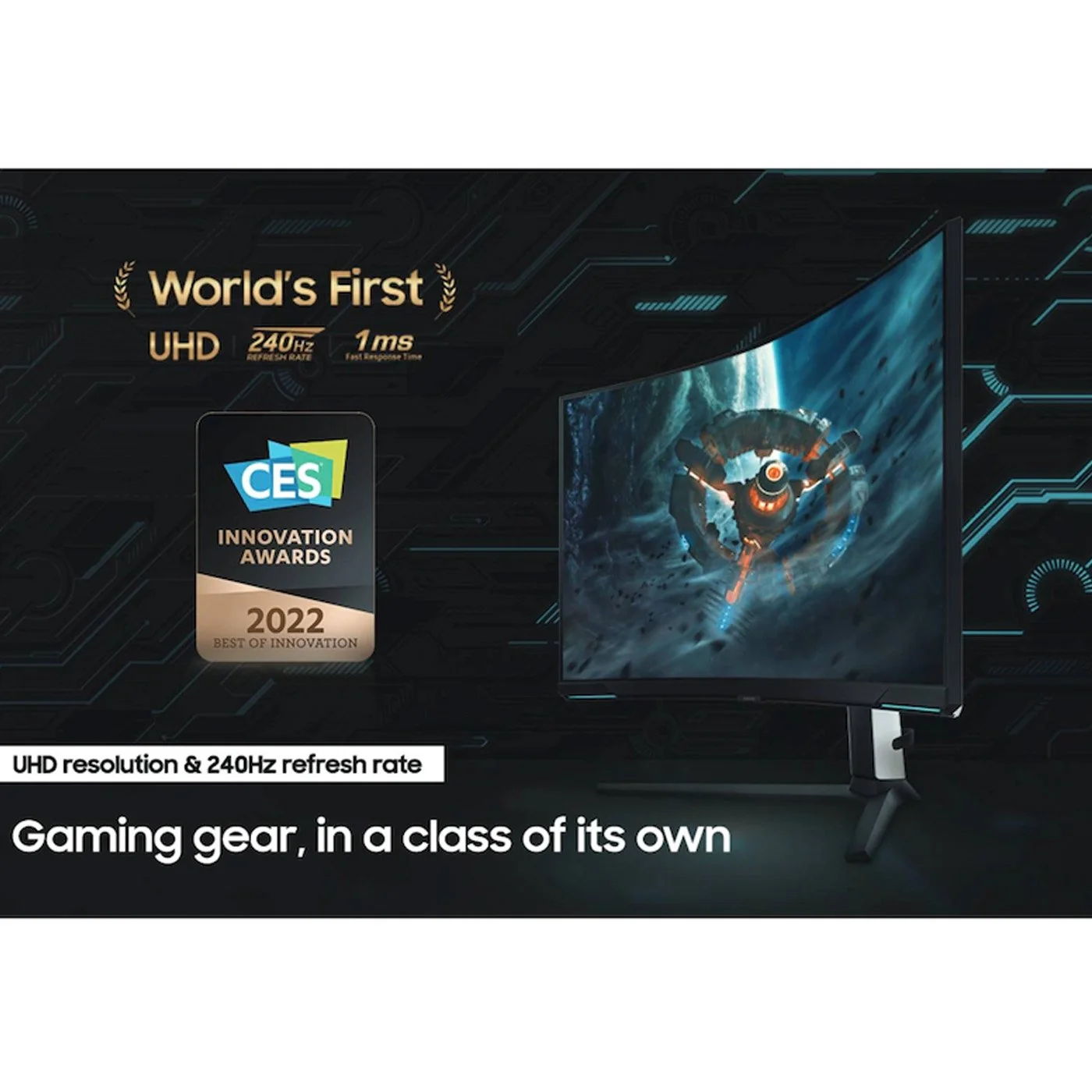 Samsung 32" Odyssey Neo G8 4K UHD 240Hz, Curved Gaming Monitor, Refurbished - Image 5