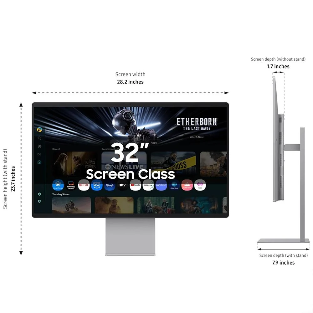 Samsung 32" OLED M9 (M90SF) 4K QD-OLED Monitor + 26 Months Protection Bundle - Image 16