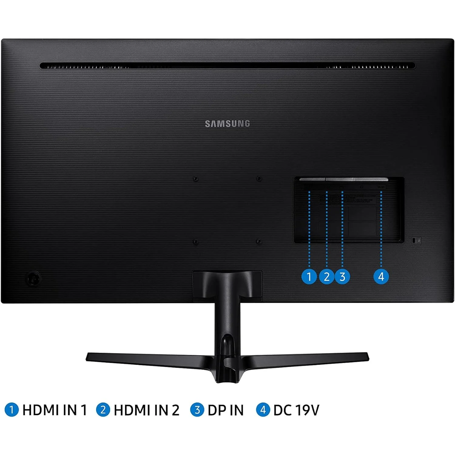 Samsung 32" ViewFinity UJ590 UHD Monitor - Dark Gray/Blue + Gaming Mouse & Pad - Image 6