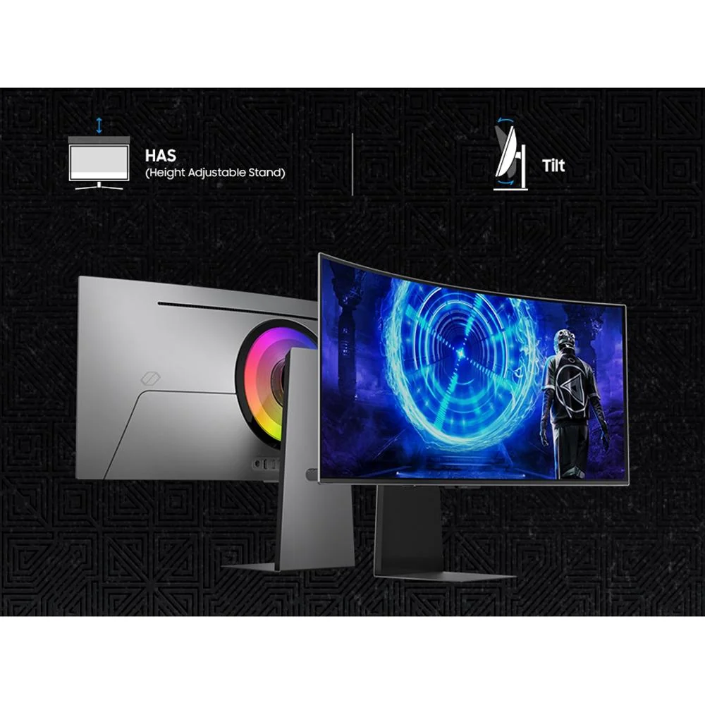 Samsung 34-inch Odyssey OLED G8 (G85SD) Ultra-WQHD Curved Gaming Monitor - Open Box - Image 8