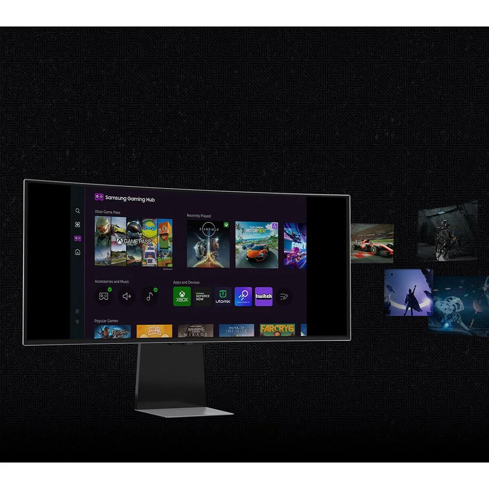 Samsung 34-inch Odyssey OLED G8 (G85SD) Ultra-WQHD Curved Gaming Monitor - Open Box - Image 9