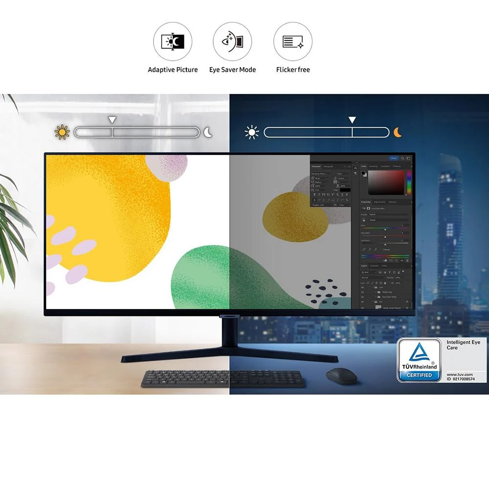 Samsung 34 inch ViewFinity S50GC Series 1440p HDR Ultrawide Monitor - Open Box - Image 10
