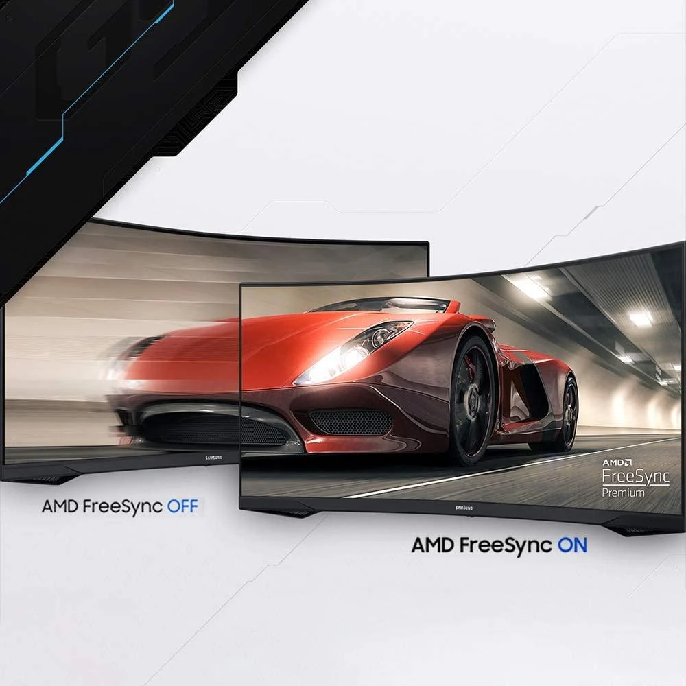 Samsung 34 inch Odyssey G55T WQHD 165Hz 1ms(MPRT) HDR Curved Gaming Monitor - Image 11