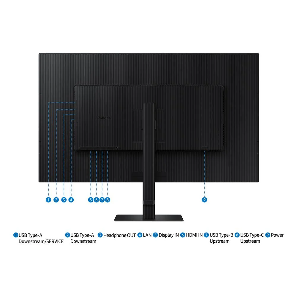 Samsung 37" ViewFinity S8 (S80UD) 4K UHD Monitor + 26 Months Protection Bundle - Image 5