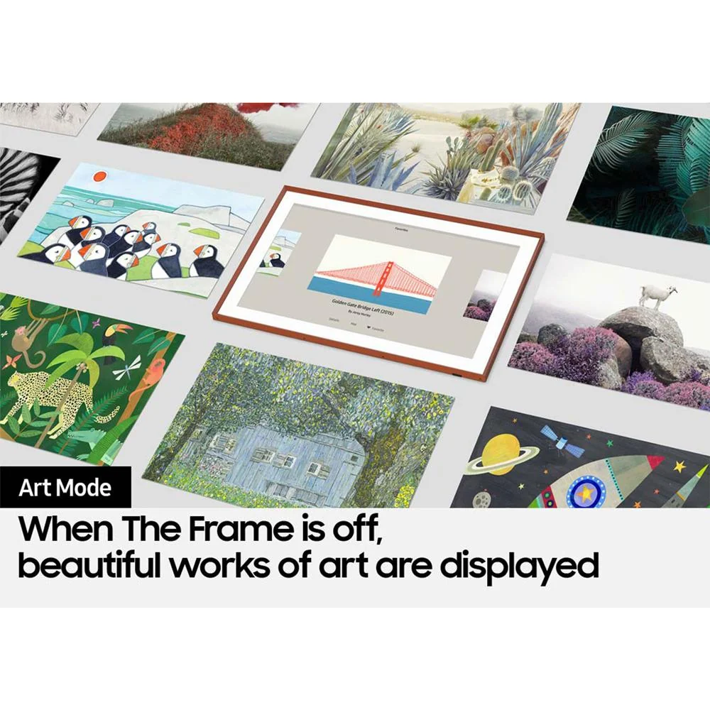 Samsung 43 Inch The Frame QLED 4K Smart TV (2021) + Premium Warranty Bundle - Image 6