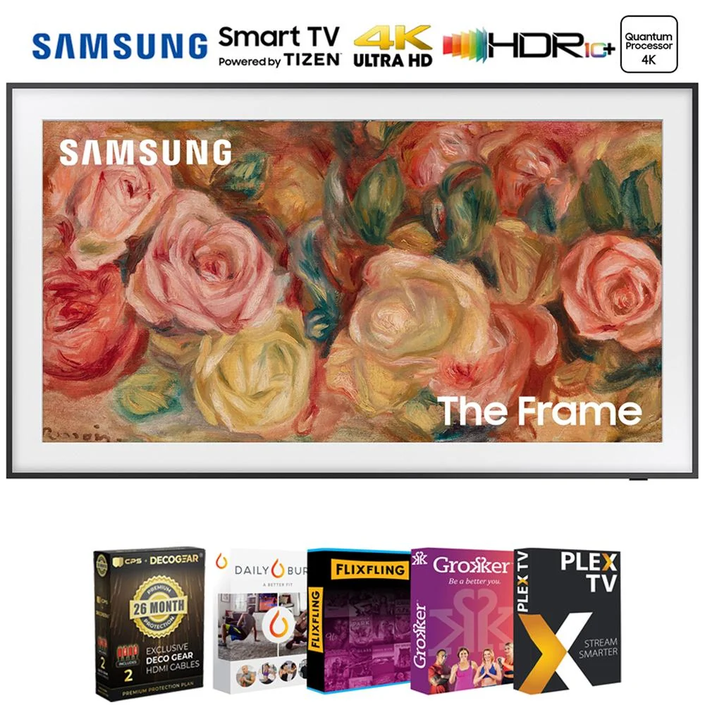 Samsung 43" The Frame QLED 4K Smart TV (2024) with 26 Month Protection Pack - Image 10