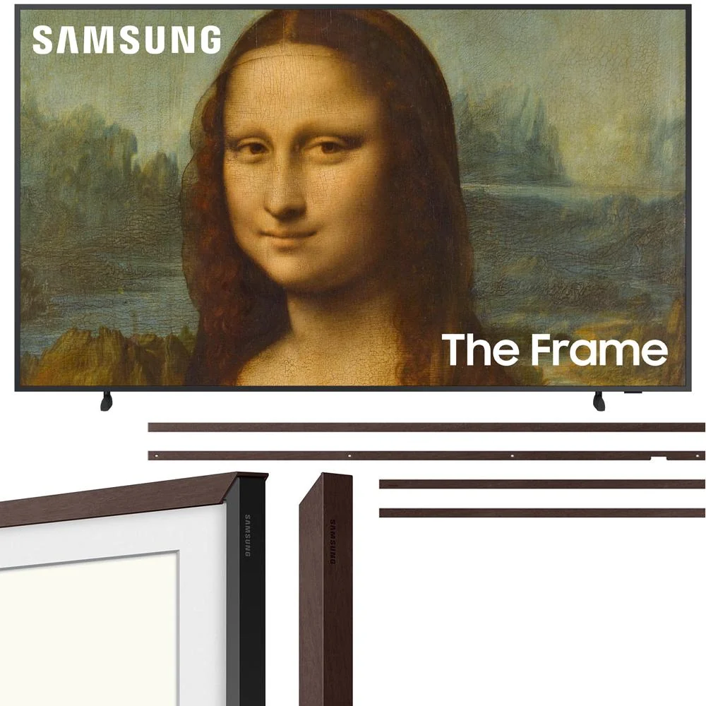 Samsung 43" The Frame QLED 4K UHD Quantum HDR Smart TV with Customizable Bezel - Image 2