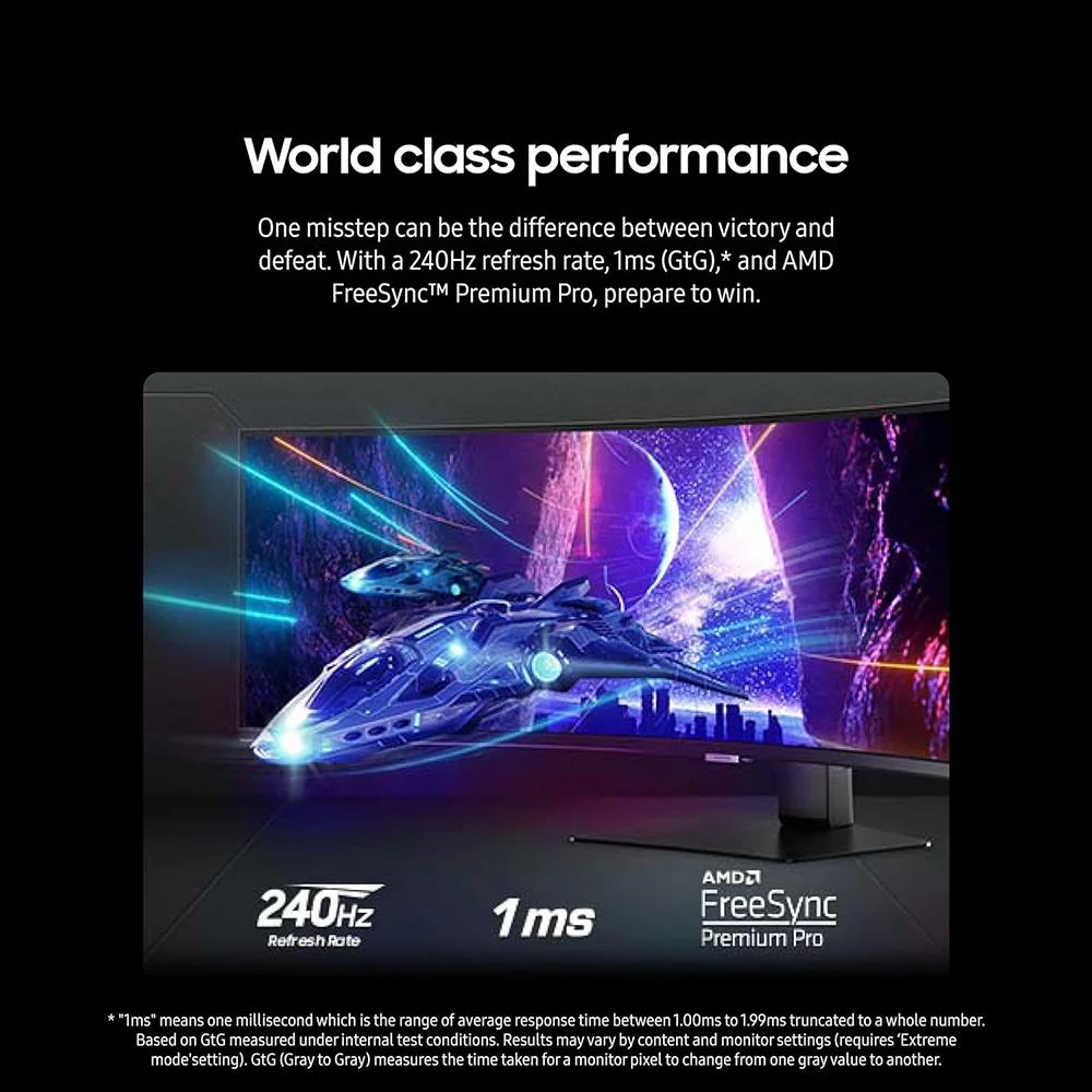 Samsung 49" Odyssey G9 G95C DQHD 240Hz 1ms(GtG) Display Curved Gaming Monitor - Open Box - Image 10