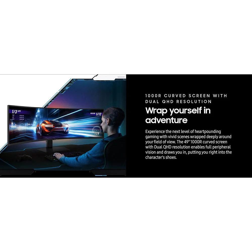 Samsung 49" Odyssey G9 G95C DQHD 240Hz 1ms(GtG) Display Curved Gaming Monitor - Open Box - Image 12