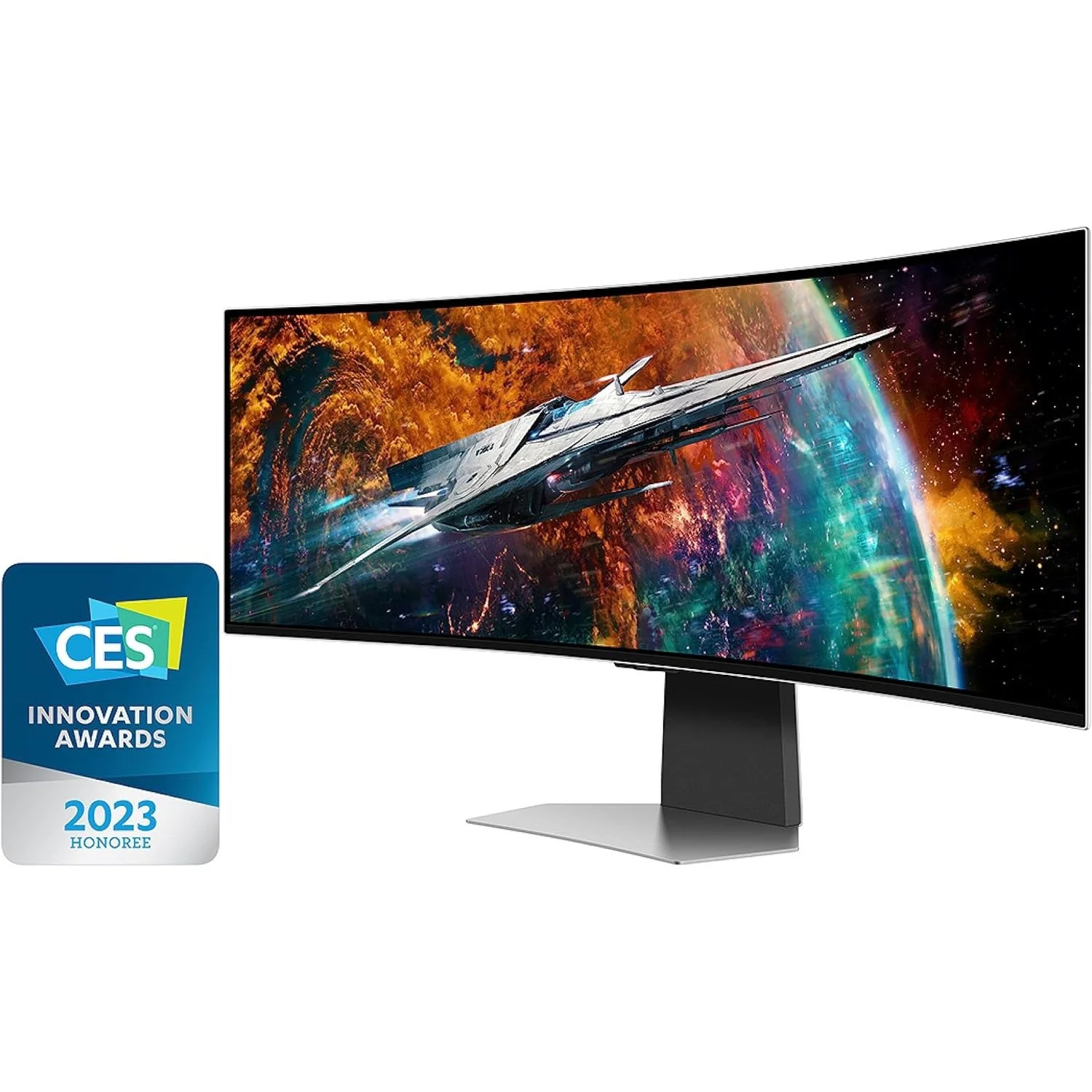 Samsung 49" Odyssey OLED G9 DQHD 240Hz 0.03ms G-Sync Curved Gaming Monitor - Refurbished - Image 7