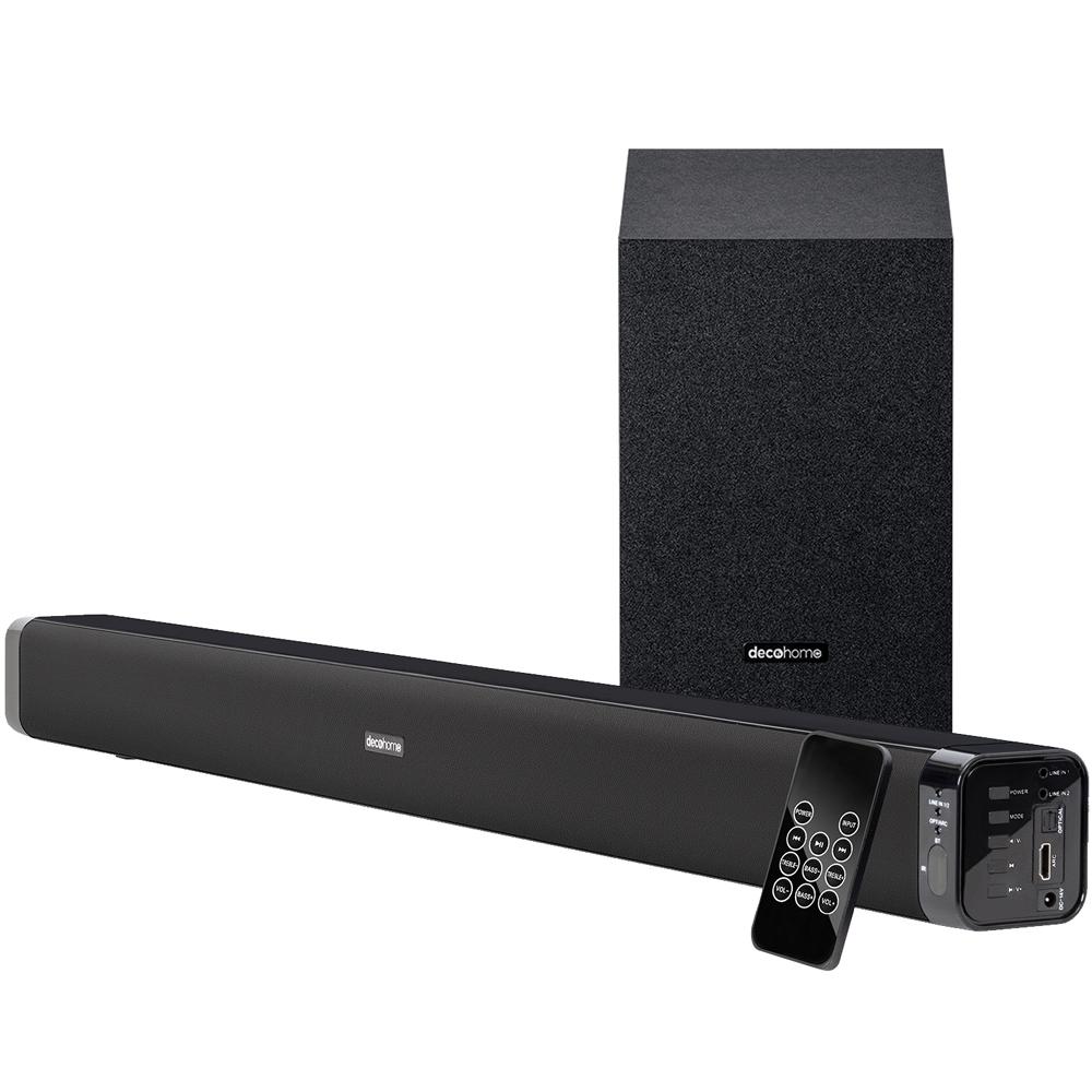 Samsung 50" DU6900 Crystal UHD 4K Smart TV (2024) with Deco Gear Home Theater Bundle - Image 3