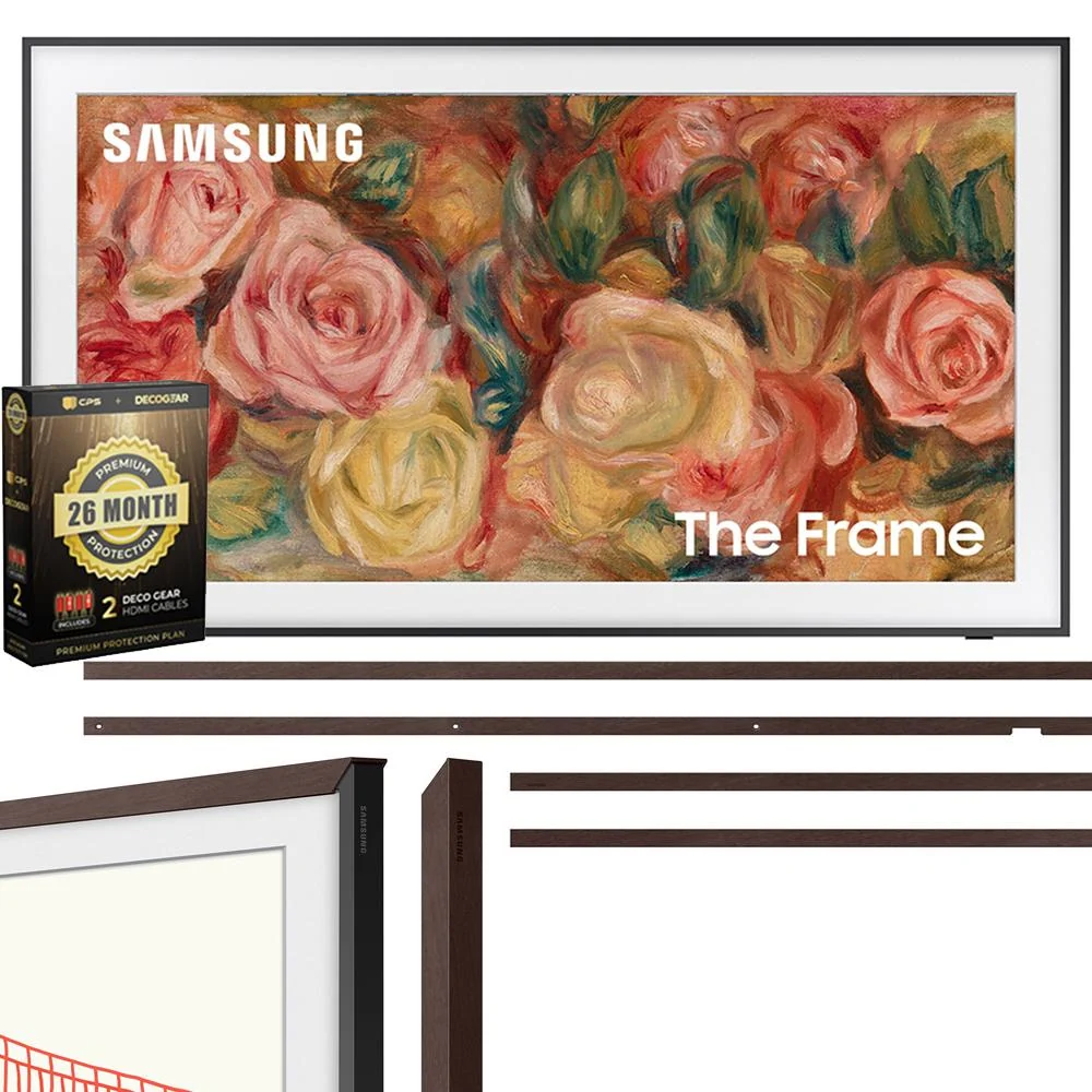 Samsung 50 inch The Frame QLED 4K TV 2024 + Bezel Modern Brown & 26 Month Protection - Image 10