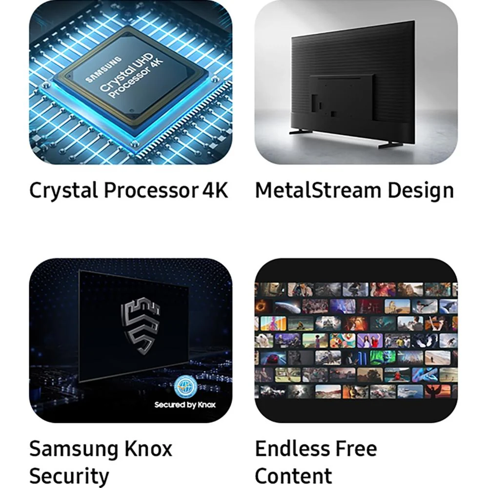 Samsung 55 inch Crystal UHD U8000F 4K Smart TV (2025) - Image 7