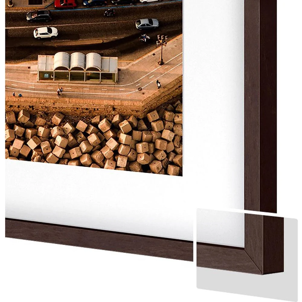 Samsung 55-inch The Frame Customizable Bezel - Modern Brown VG-SCFA55BWBZA - Open Box - Image 10