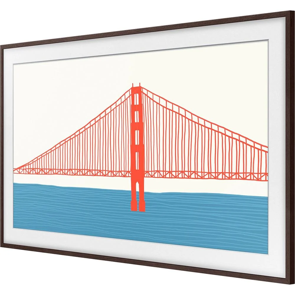 Samsung 55-inch The Frame Customizable Bezel - Modern Brown VG-SCFA55BWBZA - Open Box - Image 8