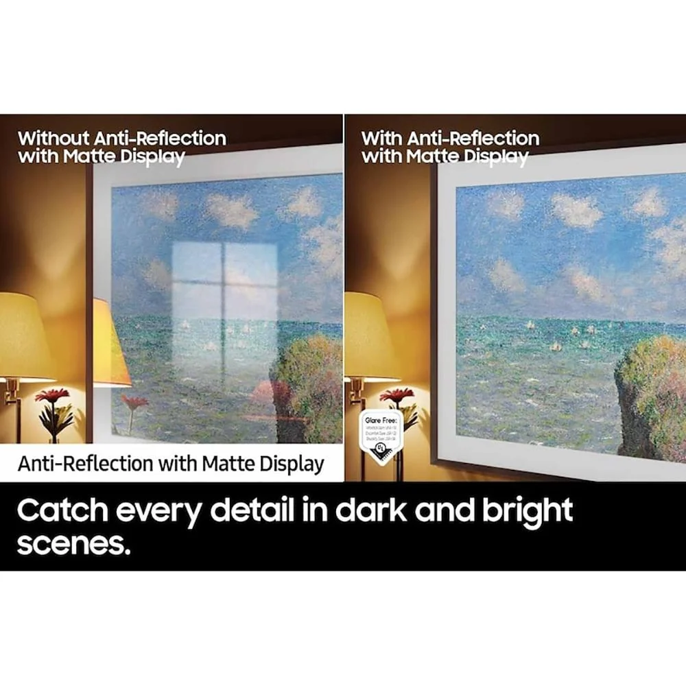 Samsung 55 inch The Frame QLED 4K Smart TV 2024 Open Box with 1 Year Warranty - Image 9