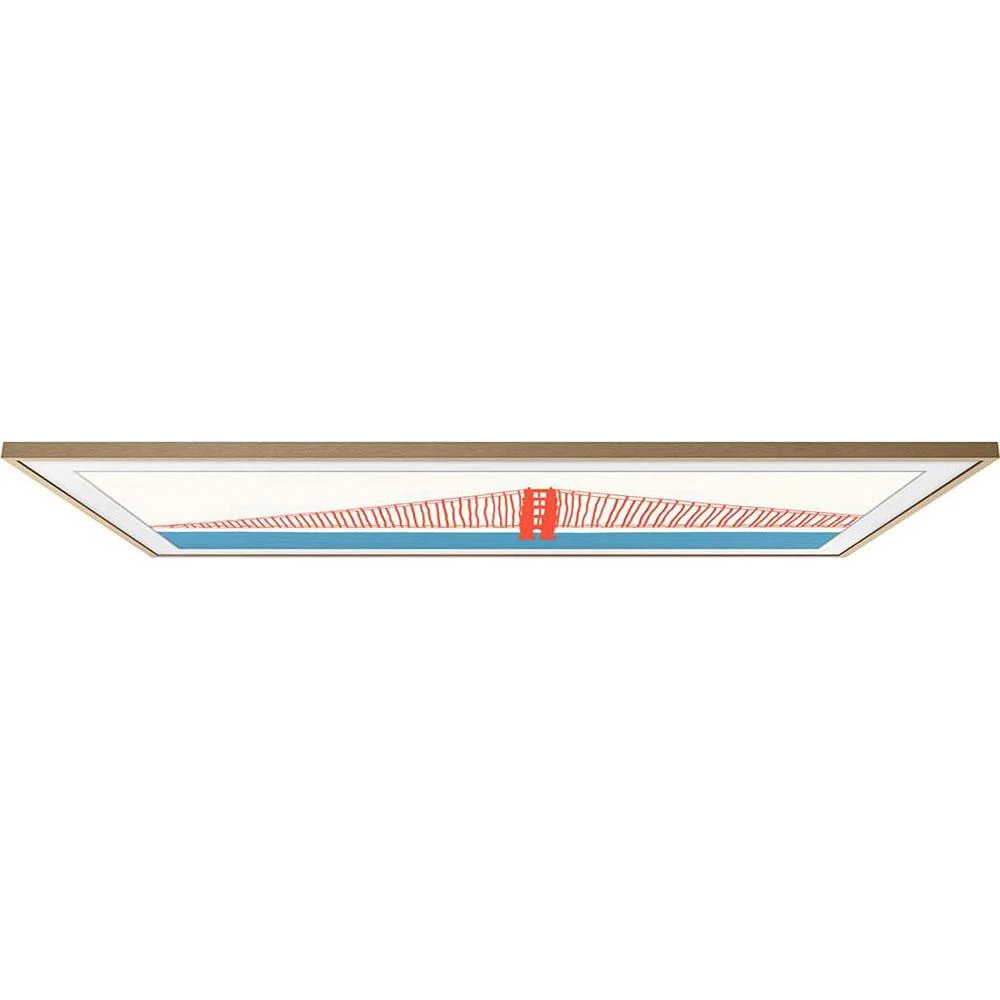 Samsung 55-inch The Frame Customizable Bezel - Modern Teak VG-SCFA55TKBZA - Open Box - Image 5