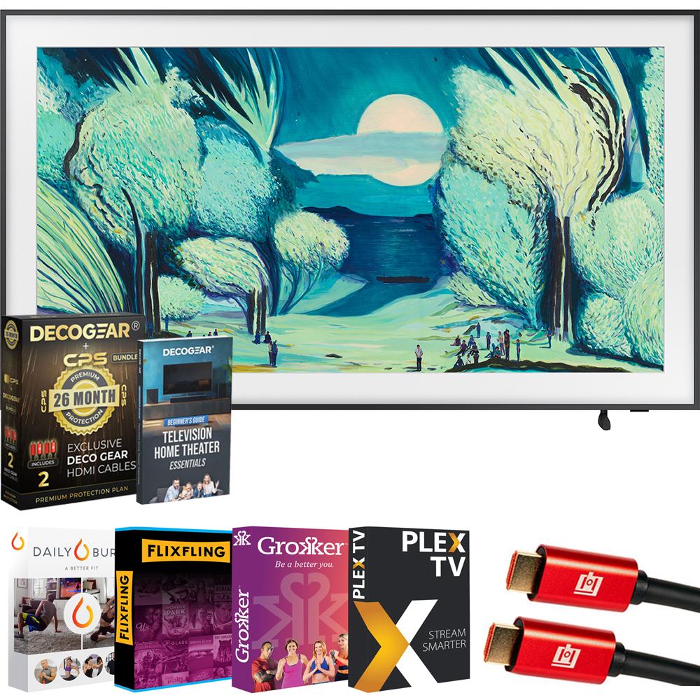 Samsung 55" The Frame LS03FA QLED 4K Smart TV (2025) + Extended Protection Plan