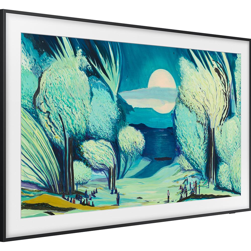 Samsung 55" The Frame QLED 4K AI Smart TV (2025) w/ Teak Bezel + Protection Bundle - Image 5