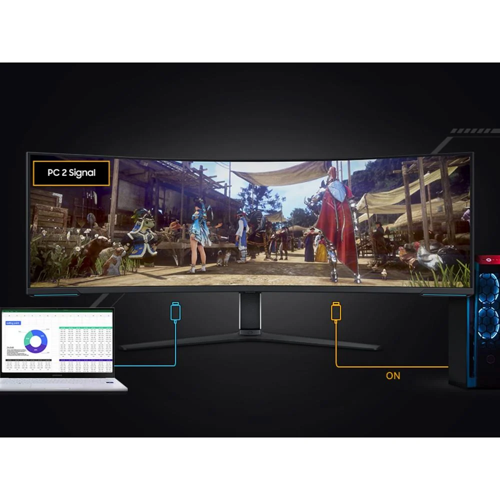 Samsung 57" Odyssey Neo G9 Curved Gaming Monitor Refurb OPEN BOX + 1 Year Warranty Pack - Image 11