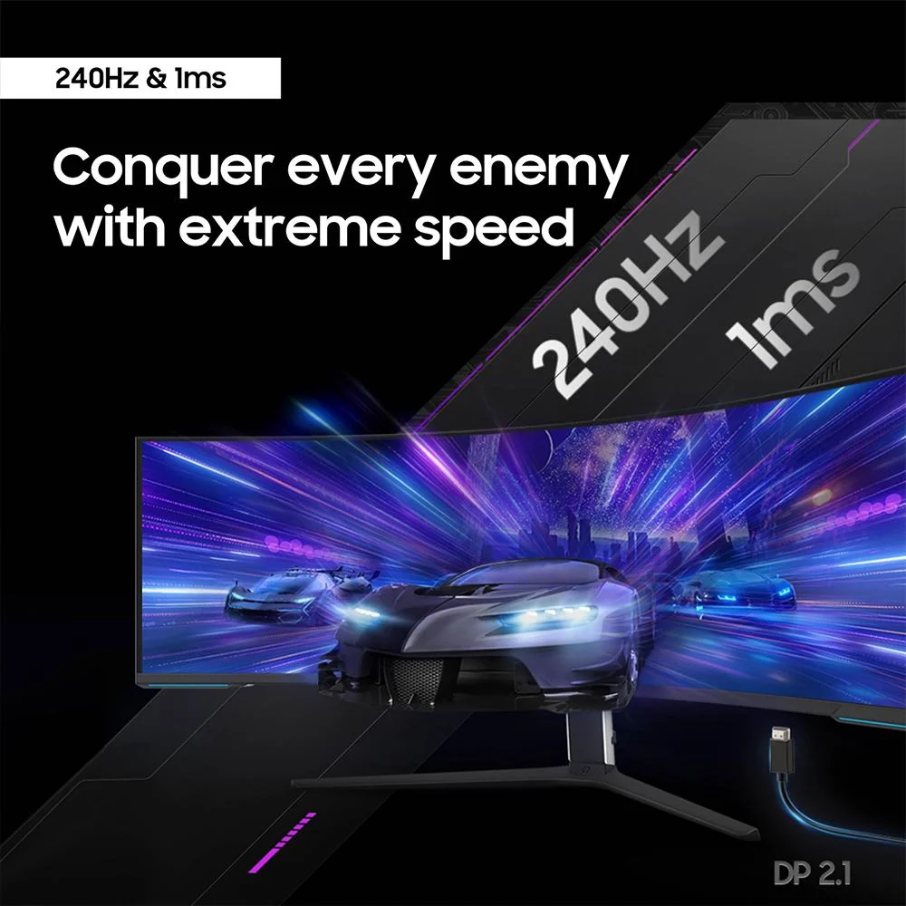 Samsung 57" Odyssey Neo G9 Dual 4K Curved Gaming Monitor + 2 Year Protection Pack - Image 13