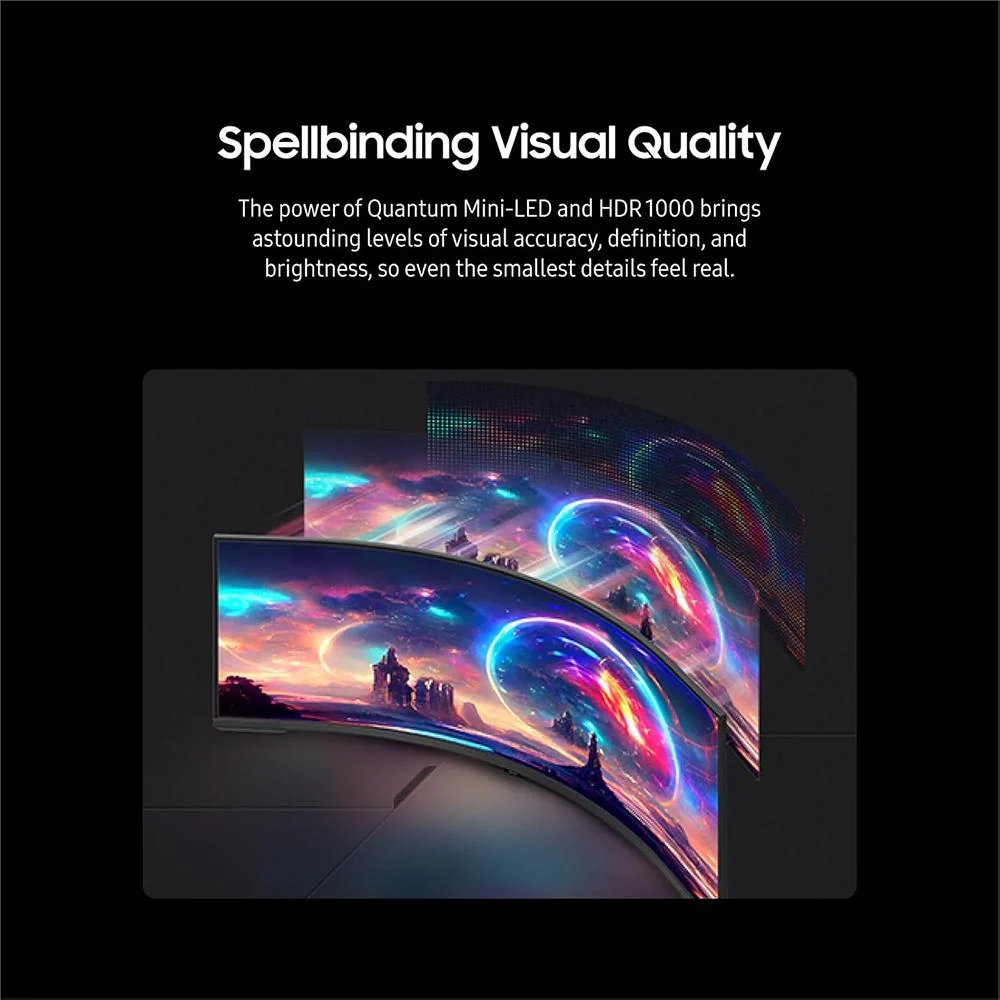 Samsung 57" Odyssey Neo G9 Dual 4K UHD Quantum MiniLED 240Hz HDR Curved Monitor OPEN BOX - Image 7