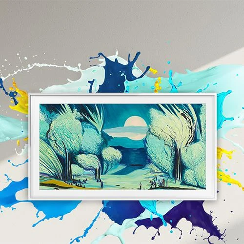 Samsung 65" The Frame LS03FA QLED 4K Art Mode Vision AI Smart TV 2025 +Music Photo Frame - Image 12