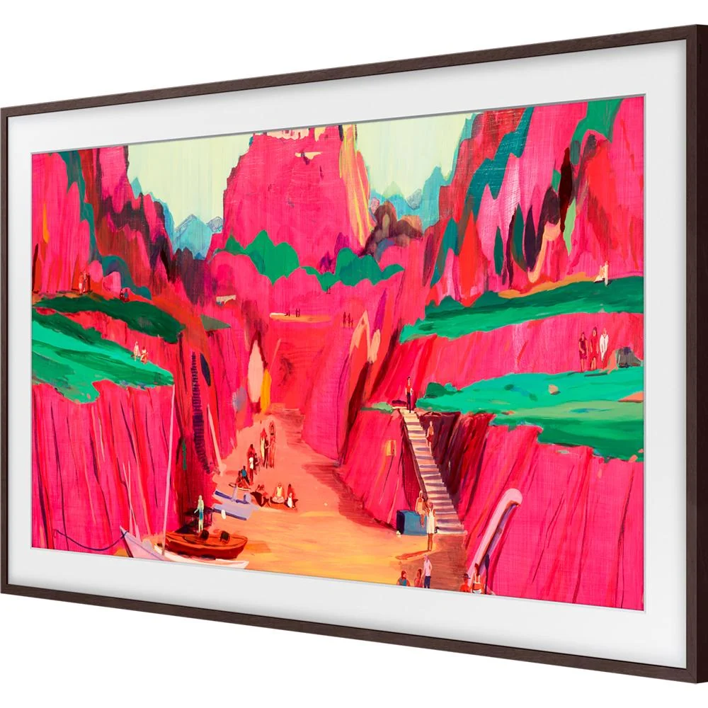 Samsung 85" The Frame Customizable Bezel, Modern Brown - VG-SCFF85BWBZA (2025) - Image 2
