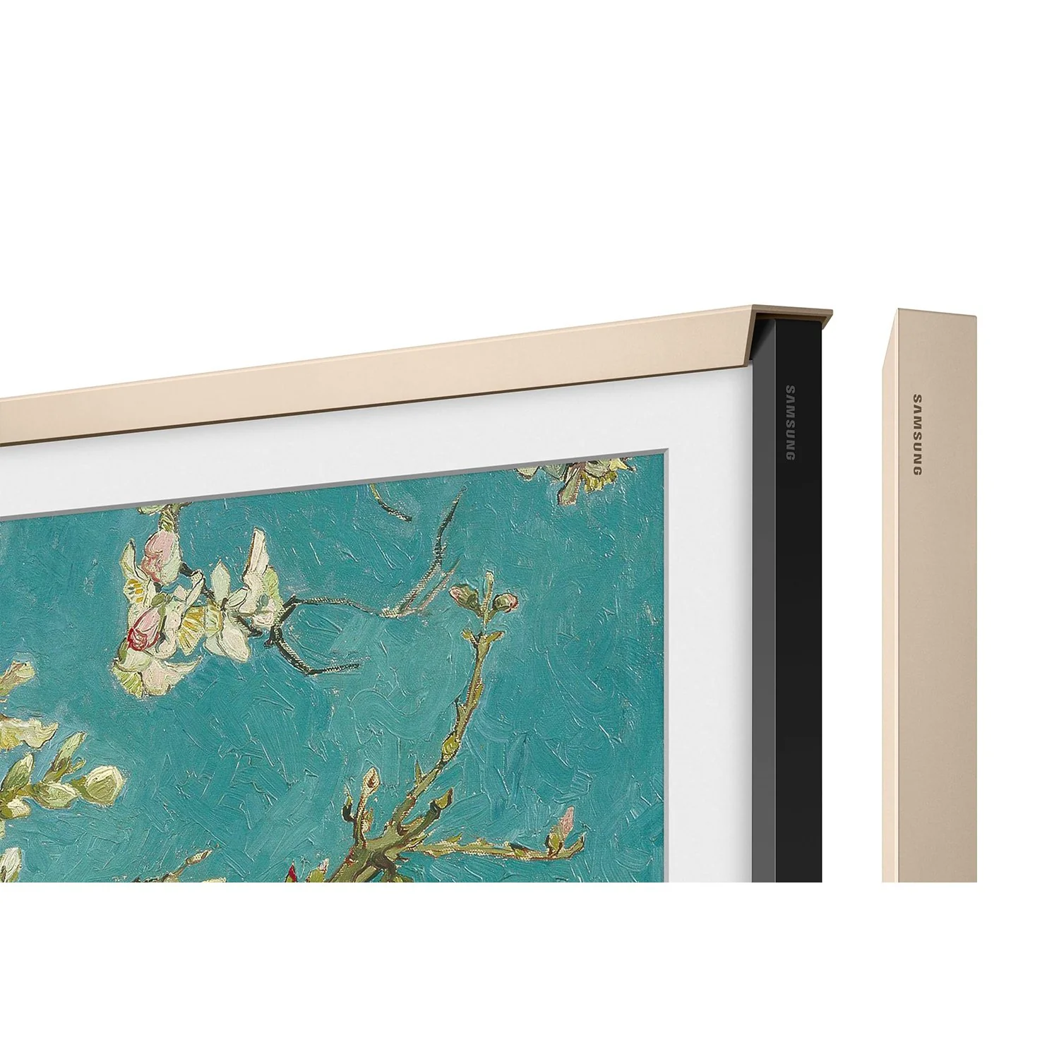 Samsung 85" The Frame Customizable Bezel - Sand Gold Metal - VG-SCFC85SGMZA