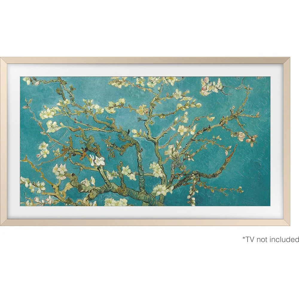Samsung 85" The Frame Customizable Bezel Sand Gold Open Box + 1 Year Warranty - Image 2