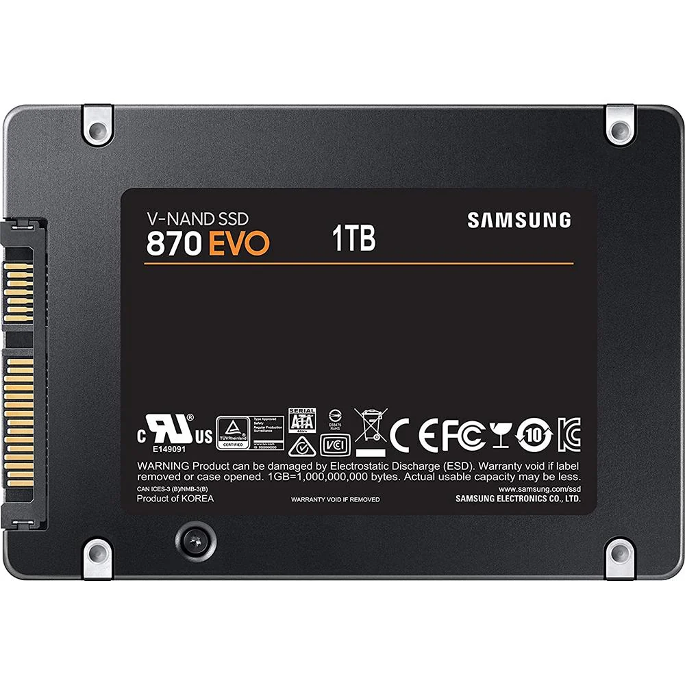 Samsung 870 EVO SATA 2.5-inch SSD; 1TB  - MZ-77E1T0B/AM - Open Box - Image 5