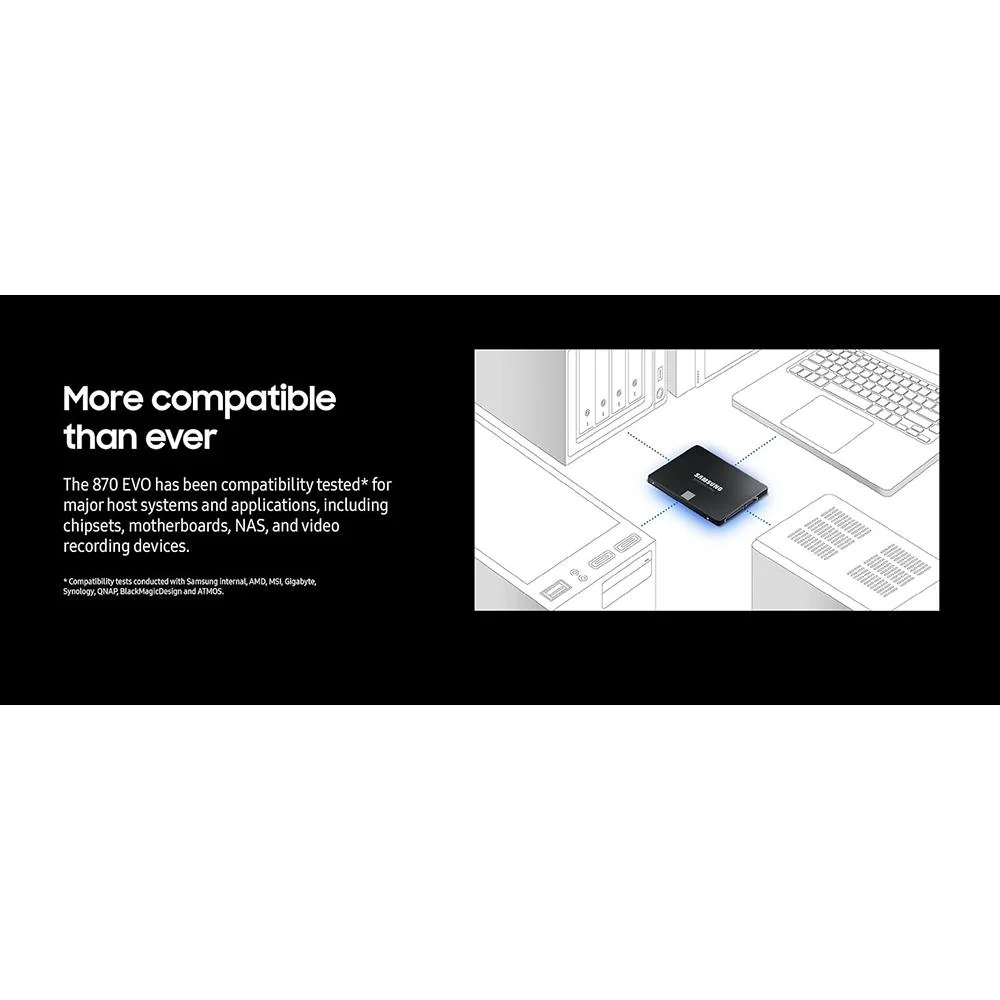 Samsung 870 EVO SATA 2.5-inch SSD; 1TB - MZ-77E1T0B/AM - OPEN BOX with 1 Year Warranty - Image 11