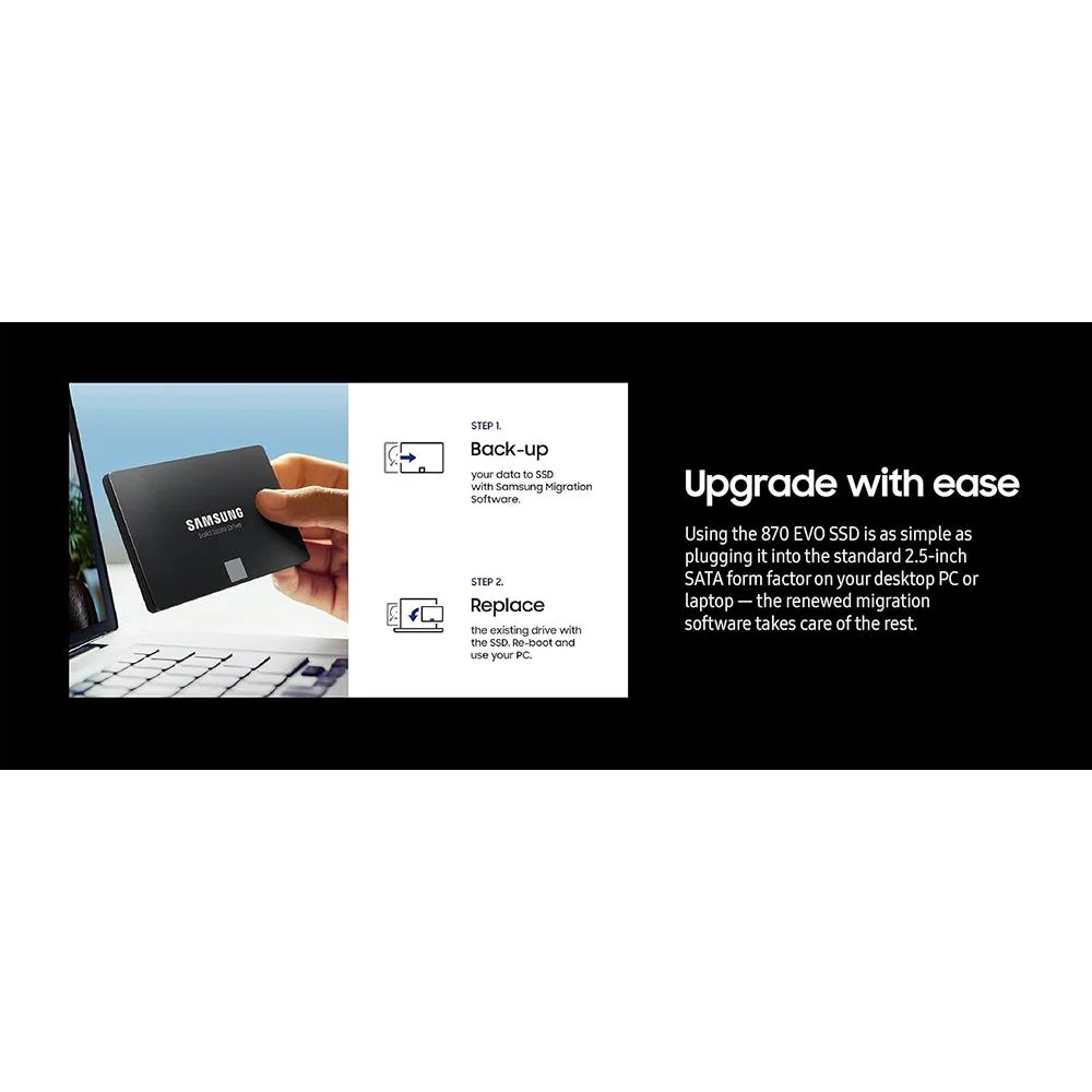Samsung 870 EVO SATA 2.5-inch SSD; 500GB  MZ-77E500B/AM - Open Box - Image 11