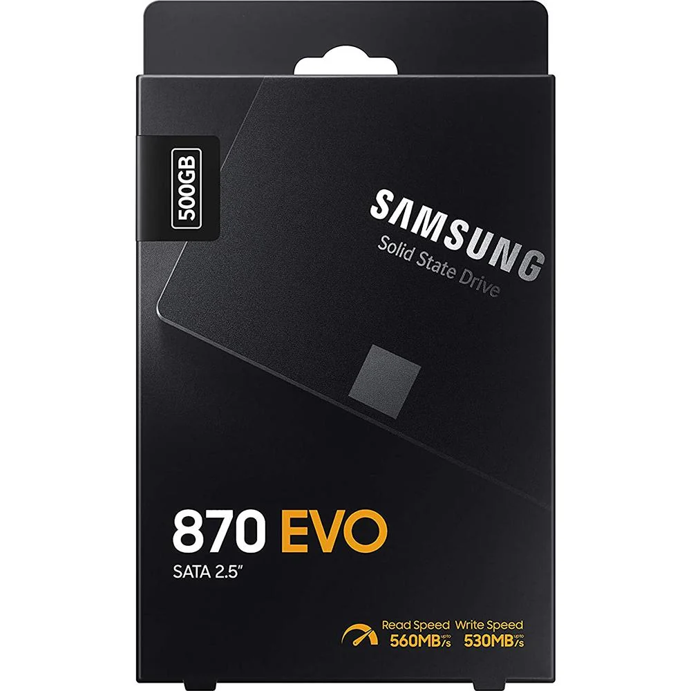 Samsung 870 EVO SATA 2.5-inch SSD; 500GB  MZ-77E500B/AM - Open Box - Image 6