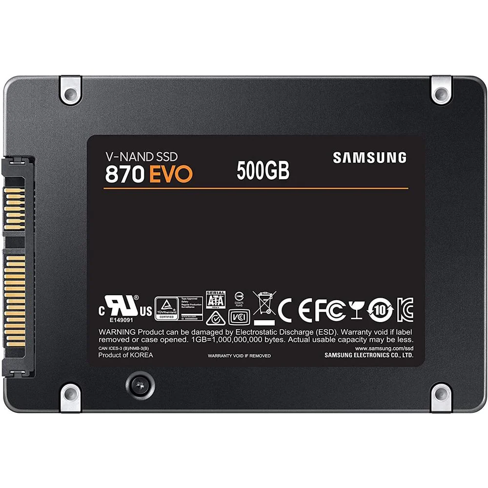 Samsung 870 EVO SATA 2.5-inch SSD 500GB with 1 Year Extended Warranty - Image 6