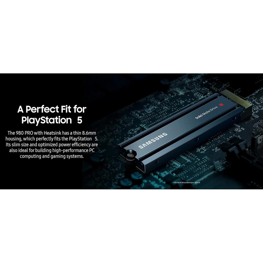 Samsung 980 PRO with Heatsink PCIe 4.0 NVMe SSD 1TB f/ PC/PS5 OPEN BOX + 1 Year Warranty - Image 11