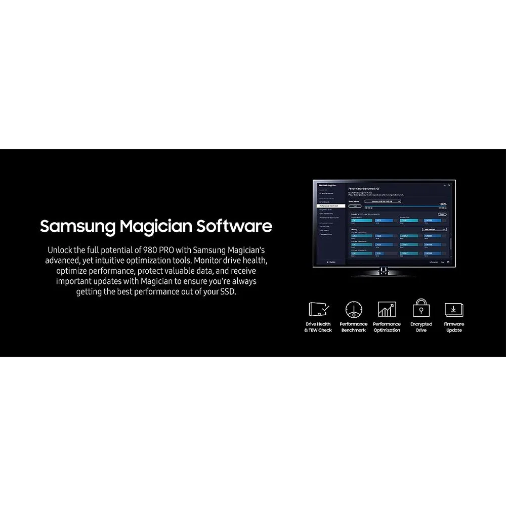 Samsung 980 PRO with Heatsink PCIe 4.0 NVMe SSD 1TB f/ PC/PS5 OPEN BOX + 1 Year Warranty - Image 12