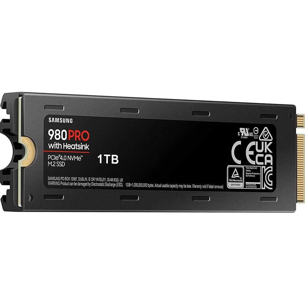 Samsung 980 PRO with Heatsink PCIe 4.0 NVMe SSD 1TB f/ PC/PS5 OPEN BOX + 1 Year Warranty - Image 4