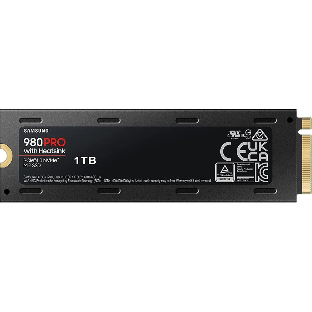 Samsung 980 PRO with Heatsink PCIe 4.0 NVMe SSD 1TB f/ PC/PS5 OPEN BOX + 1 Year Warranty - Image 5